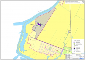Схема расположения проектируемой территории в генеральном плане населенного пункта д. Сперанская Мыза в составе МО Савинского сельского поселения